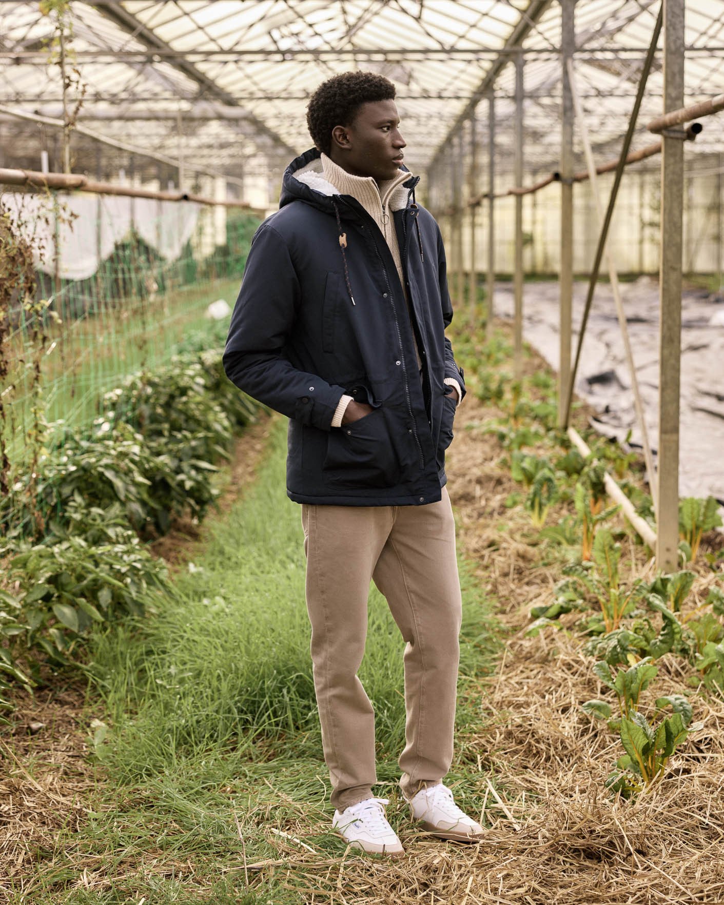 Parka d'hiver déperlante bleu marine - VERNON