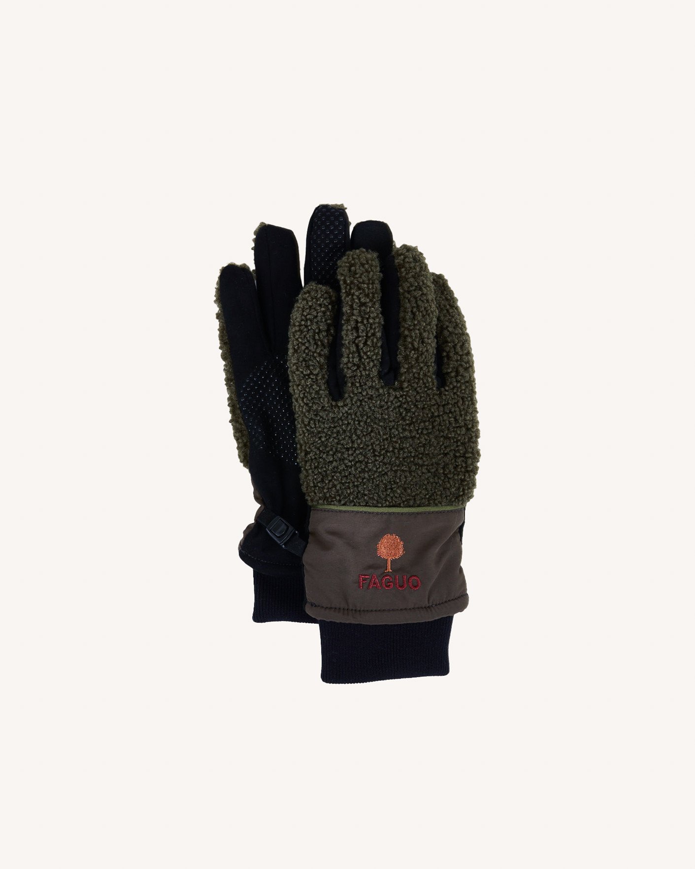 Gants chauds vert foncé - GLOVES