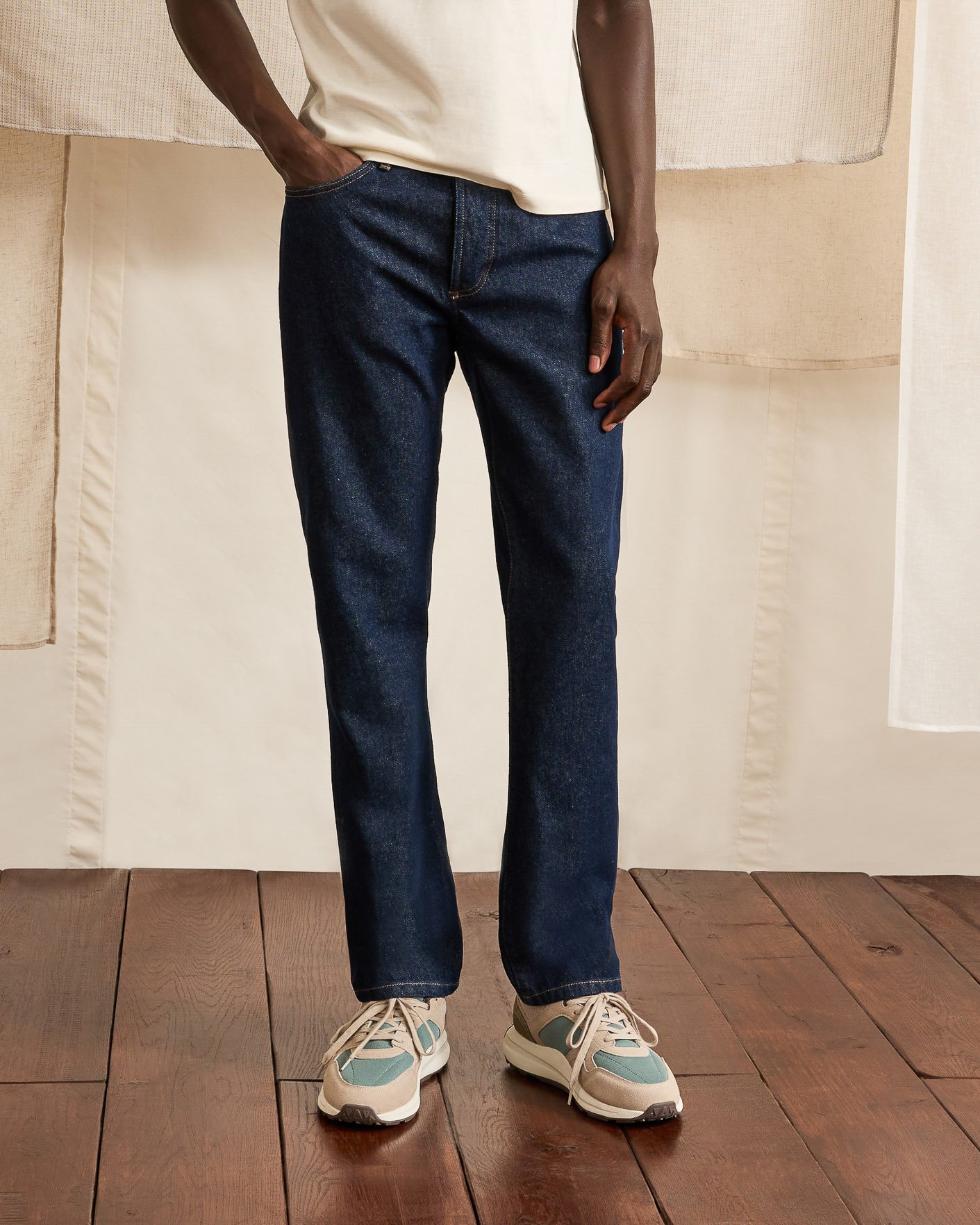 Jean droit denim brut - STRAIGHT