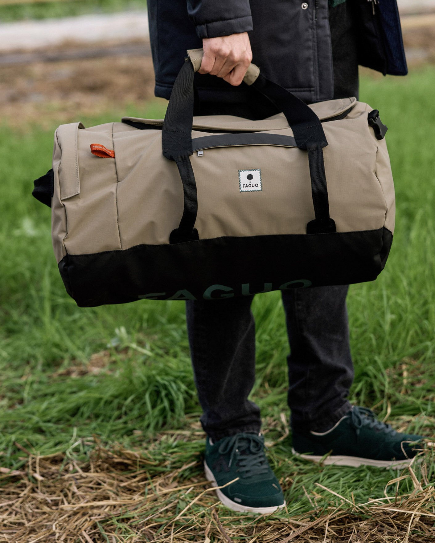 Sac de voyage beige clair - BIG DUFFLE