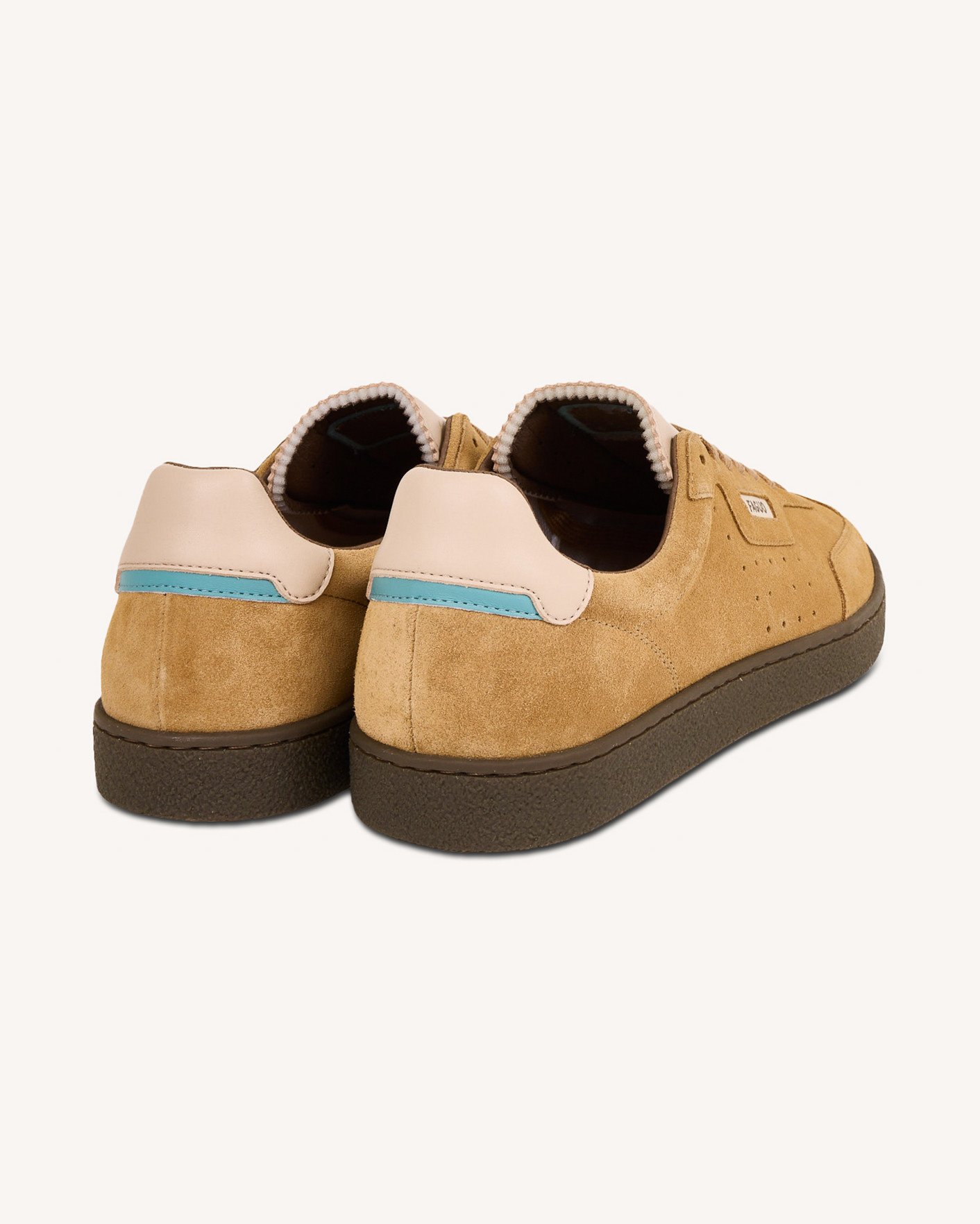 Baskets camels suède - LUMBO