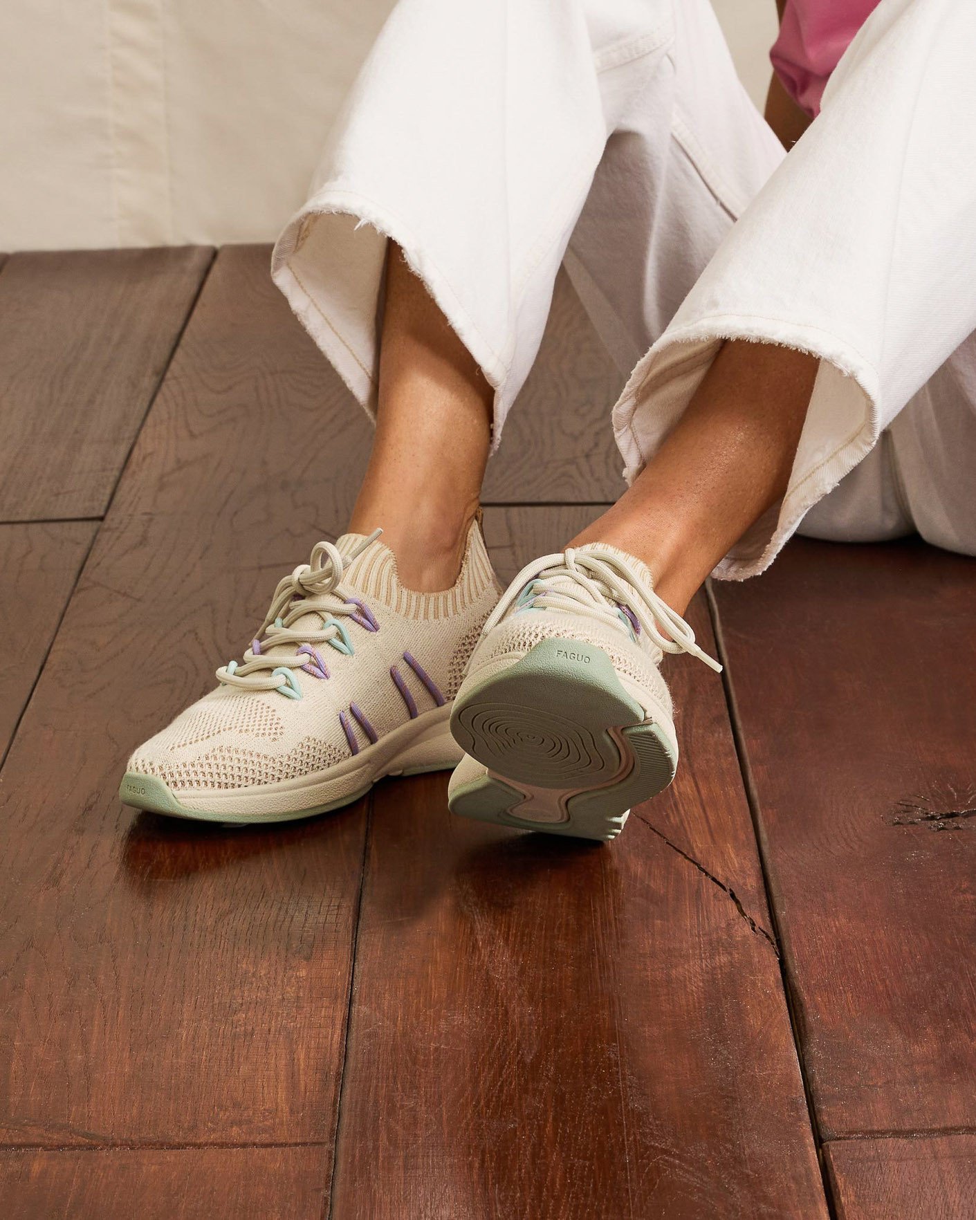 Baskets beige clair tencel - HEARTWOOD