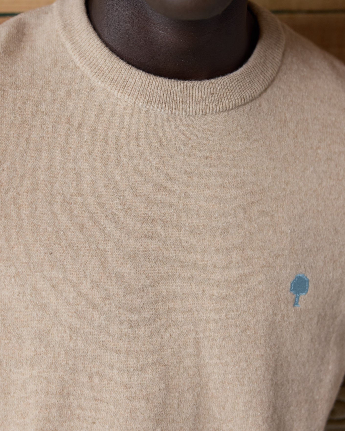 Pull en laine beige - MARLY