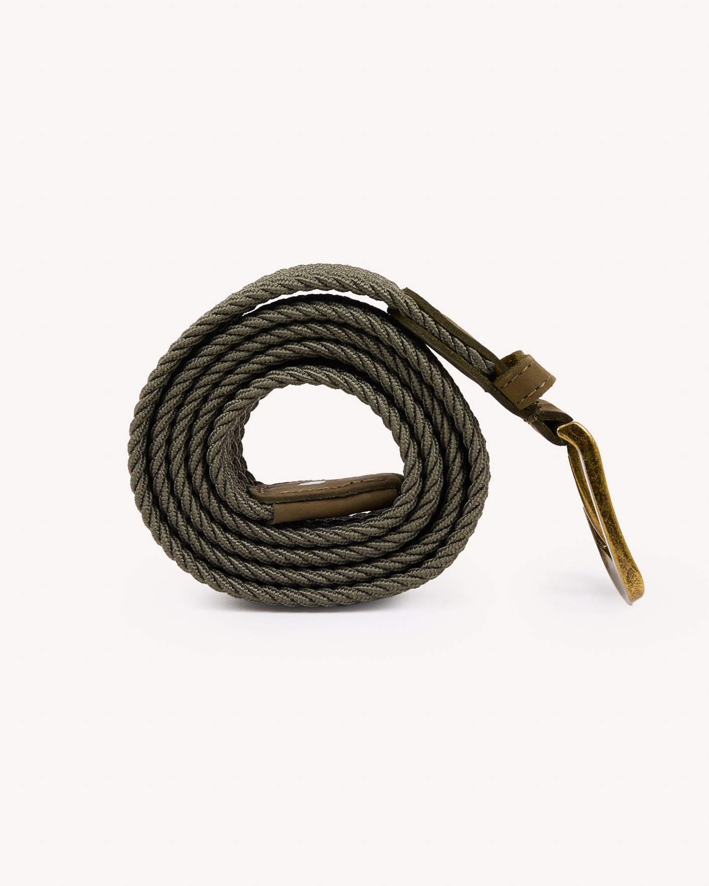 Ceinture vert olive foncé - CLASSIC BELT