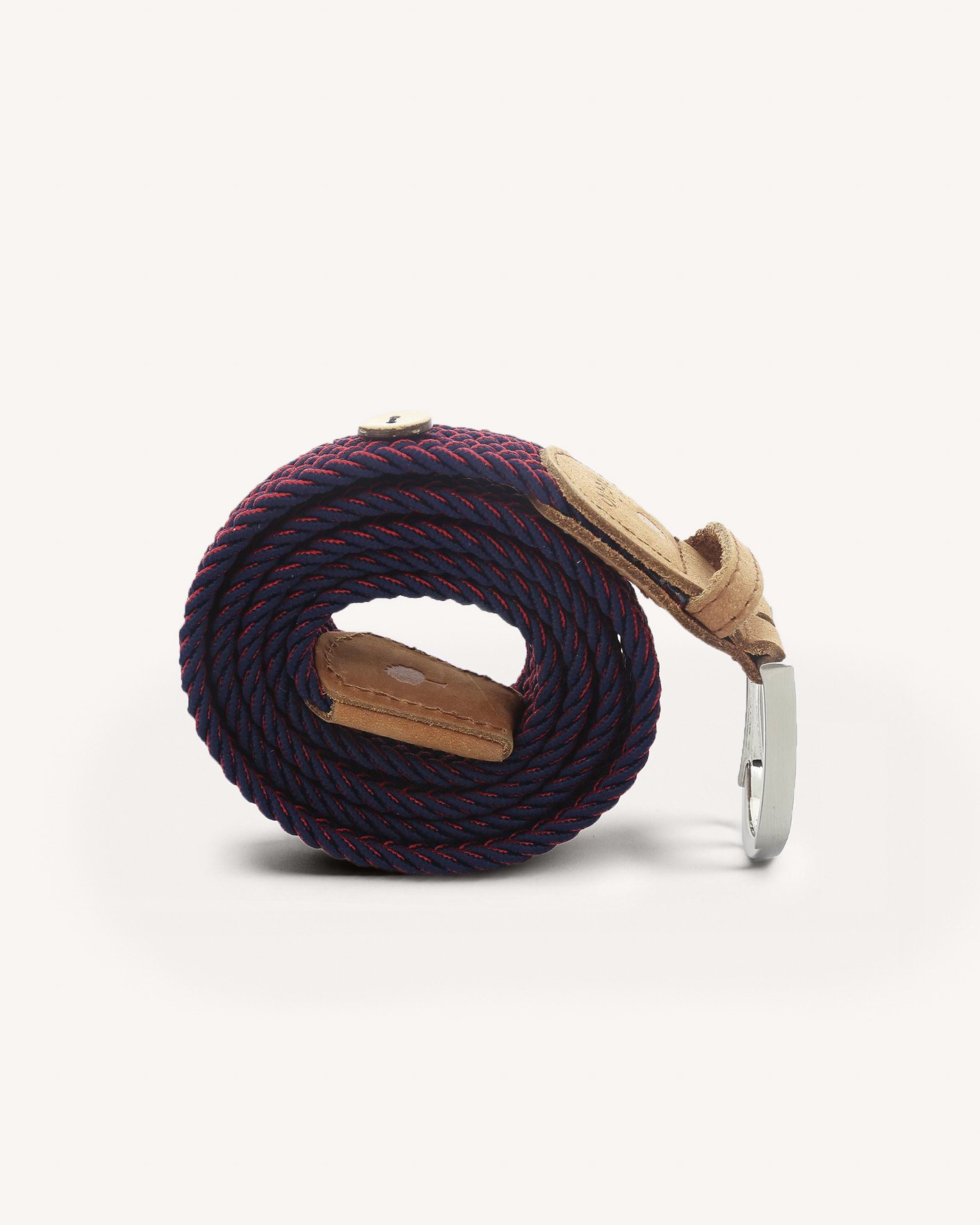 Ceinture rouge foncé & marine - BELT