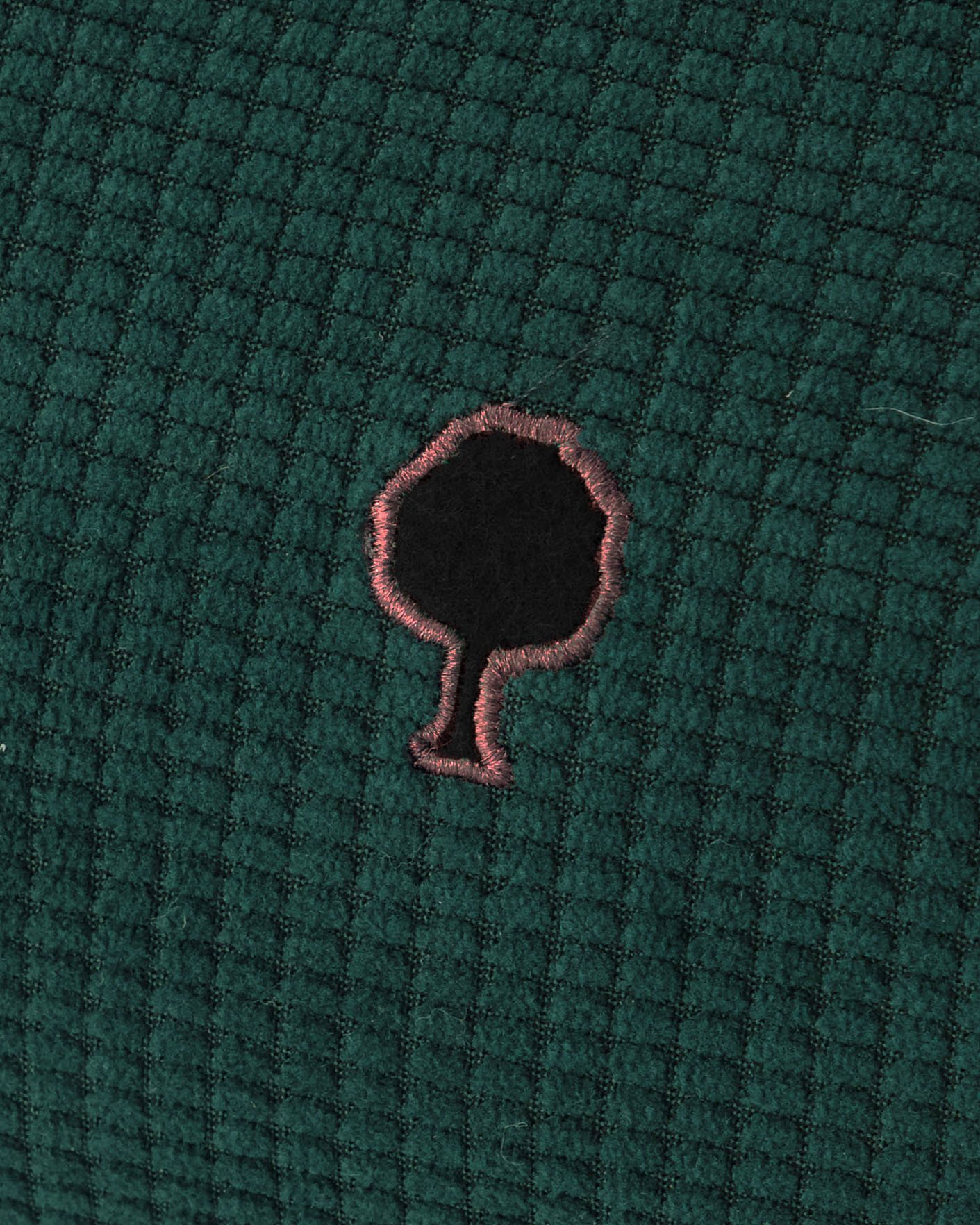 Trousse de toilette velours côtelé vert foncé - WASHBAG