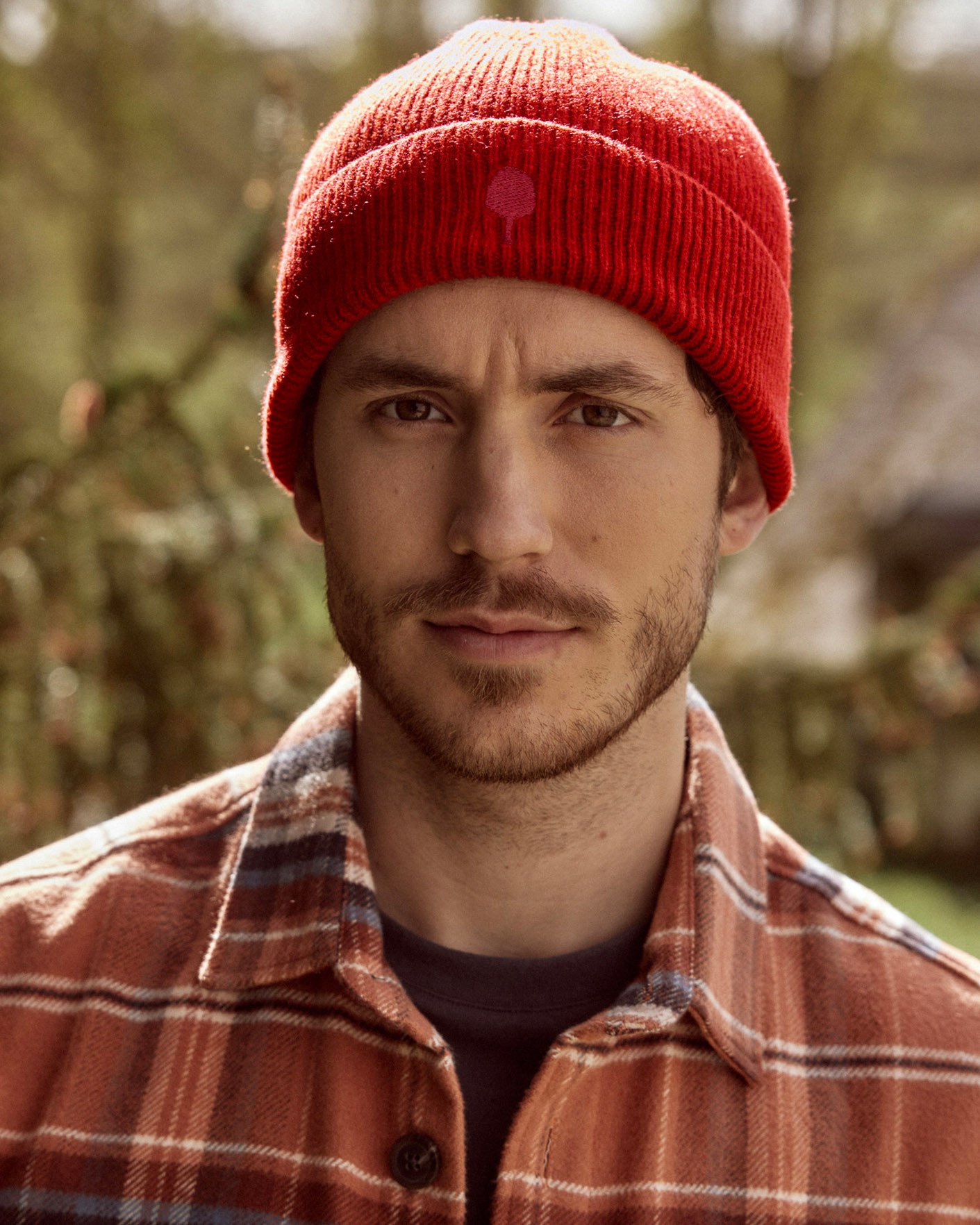 Bonnet rouge laine - BEANIE