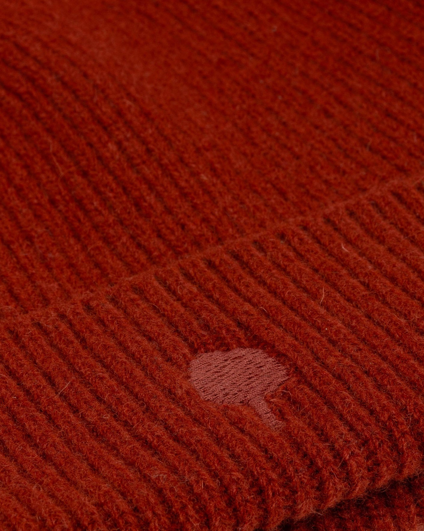 Bonnet rouge laine - BEANIE