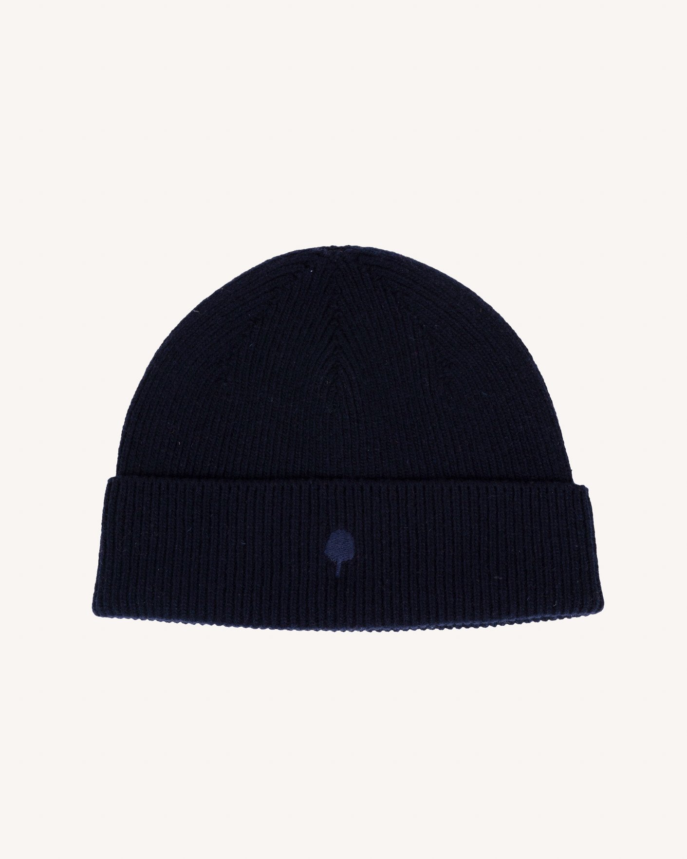 Bonnet bleu marine laine - BEANIE
