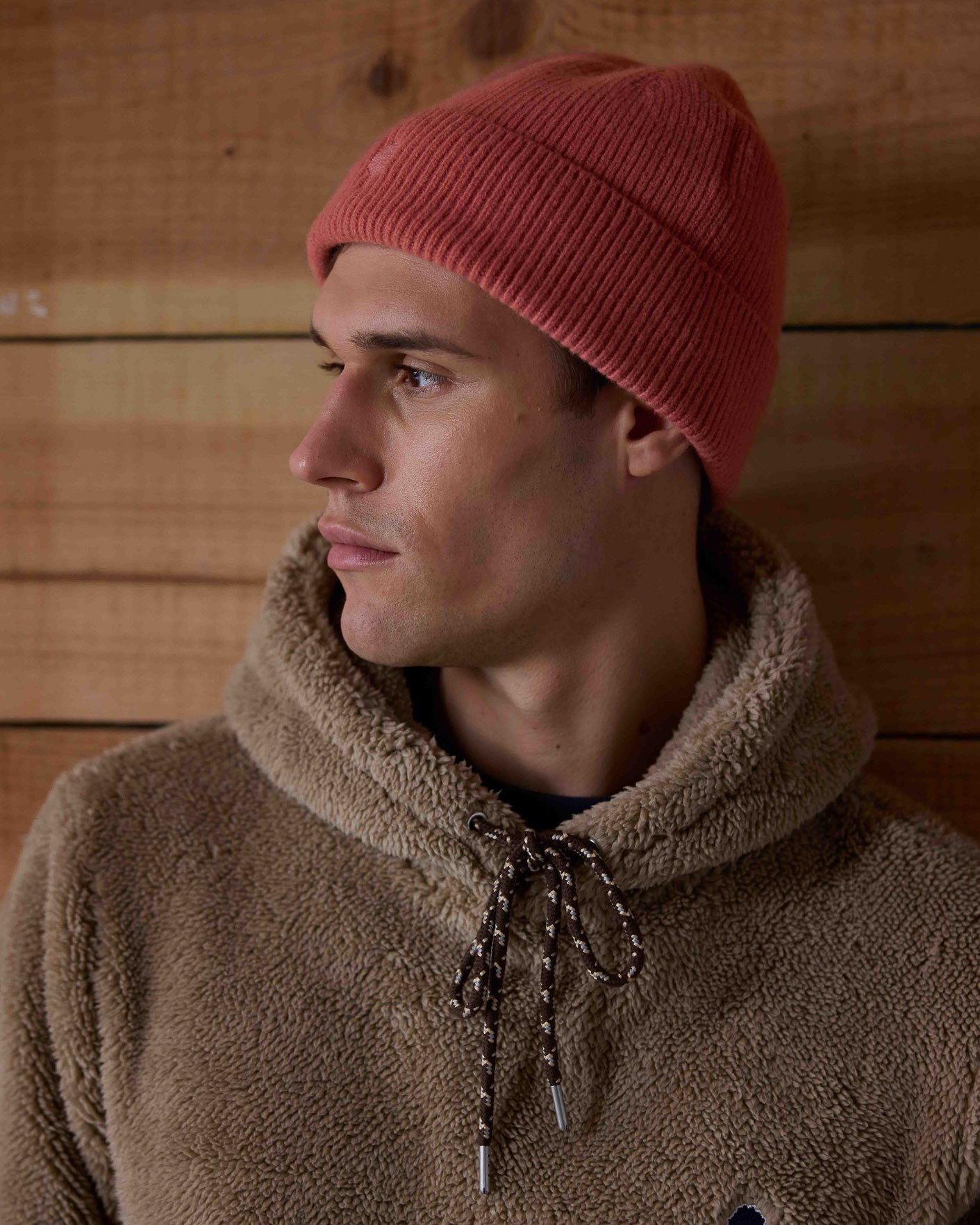 Bonnet rose laine - BEANIE