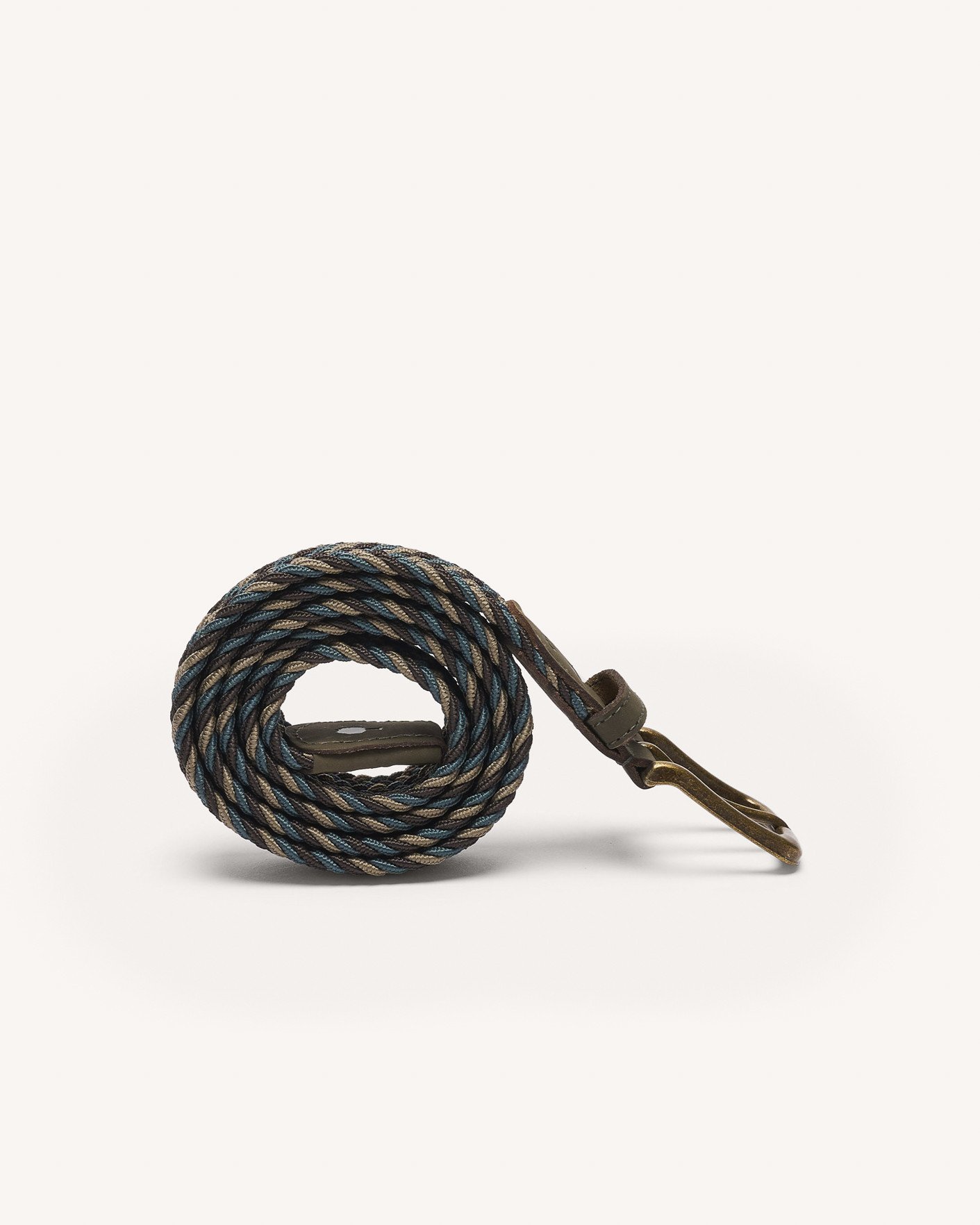 Ceinture bleu clair & beige - CLASSIC BELT