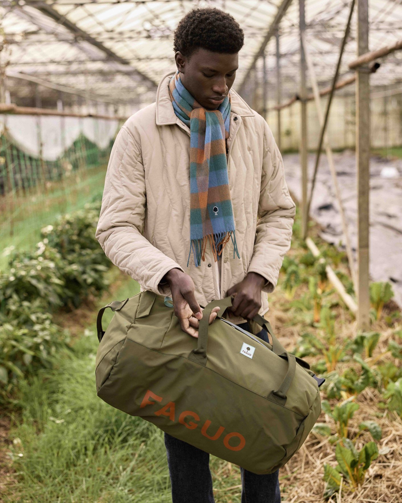 Sac de voyage vert olive - BIG DUFFLE