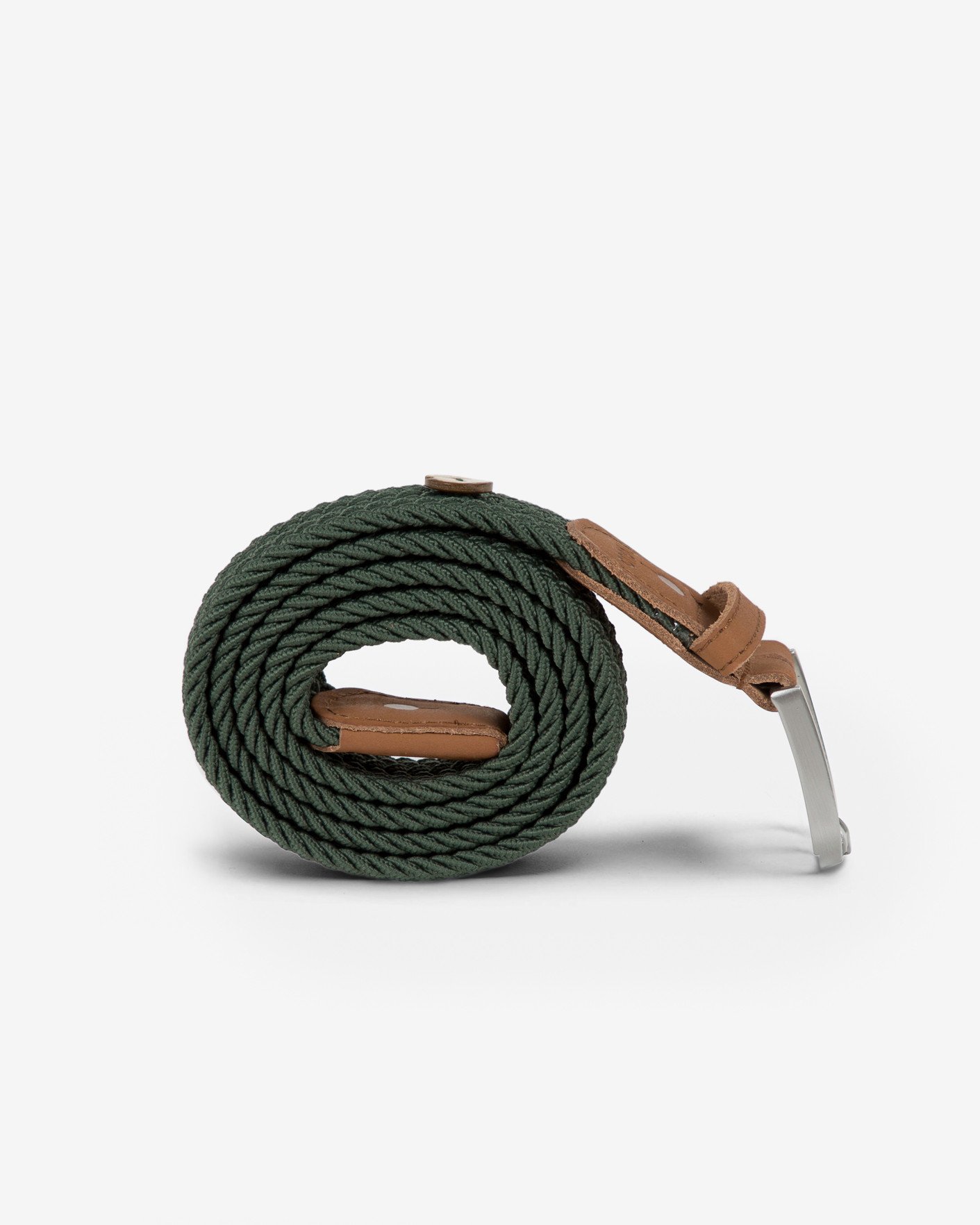 Ceinture kaki cuir - BELT