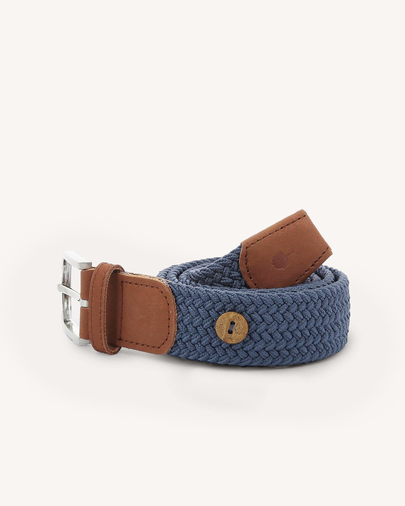 Ceinture bleu chiné - BELT