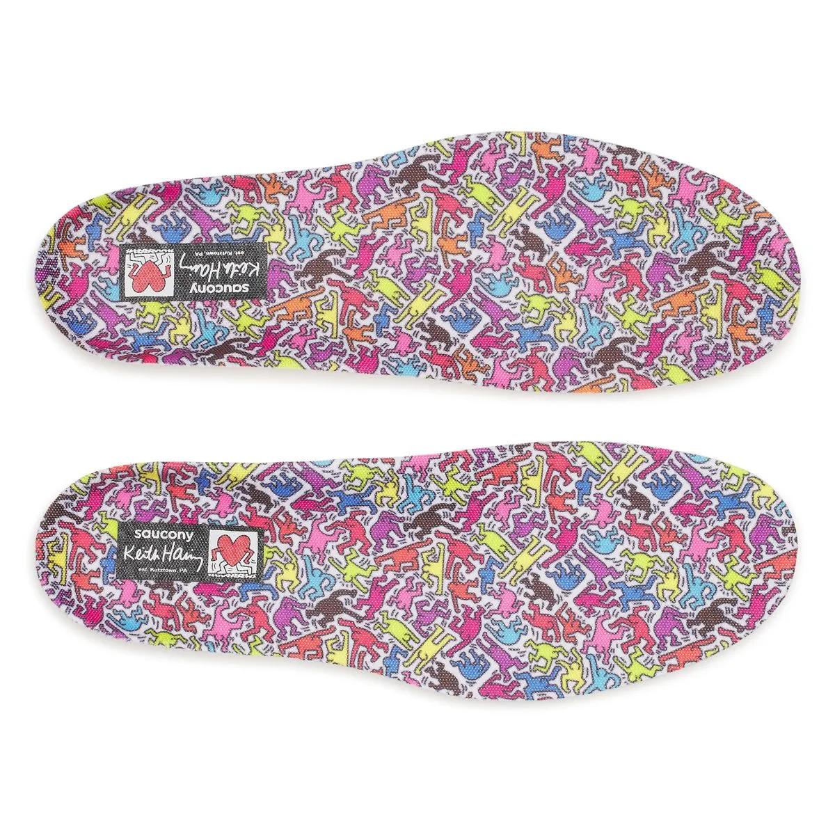 Femme Keith Haring X Saucony Ride 18